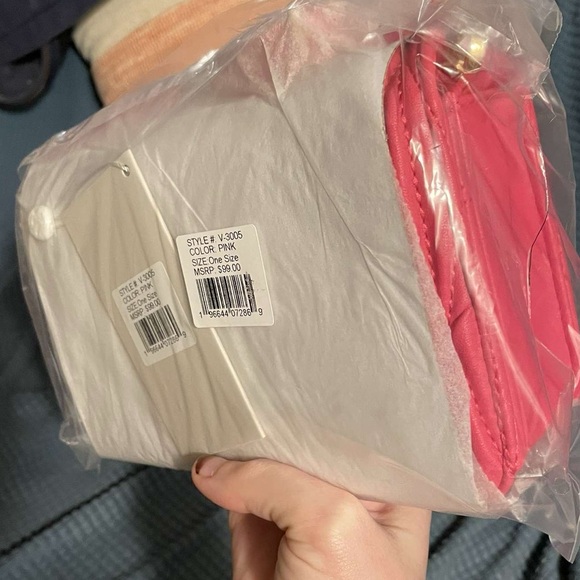 Valentino orlandi cross body hot pink bag - Picture 2 of 2